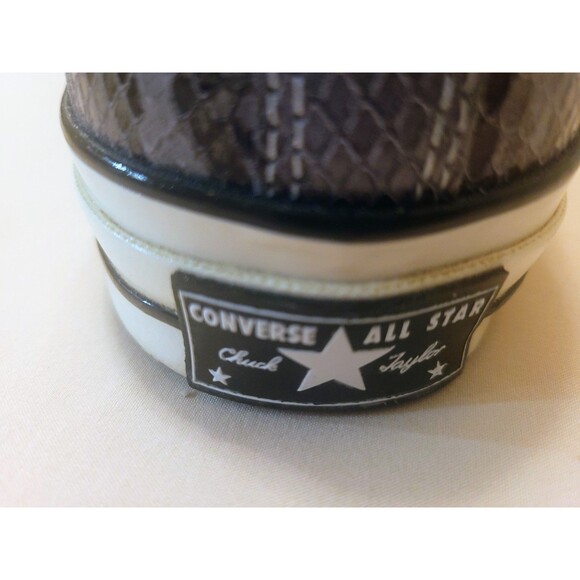 Converse Men's Archive Reptile Chuck 70 Ox Sneakers, Grey/Egret/Black, 13 Medium - Picture 6 of 10